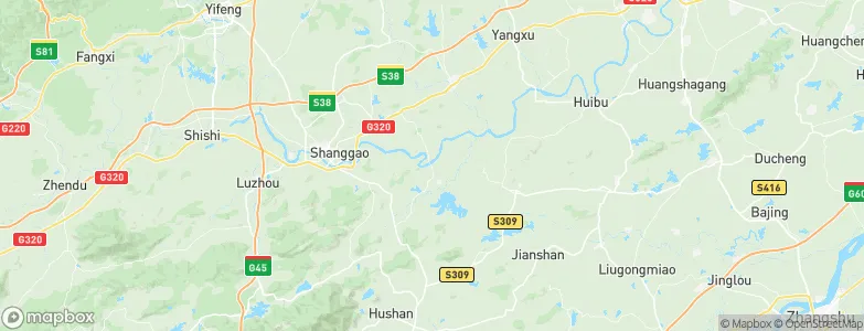 Xinjiebu, China Map