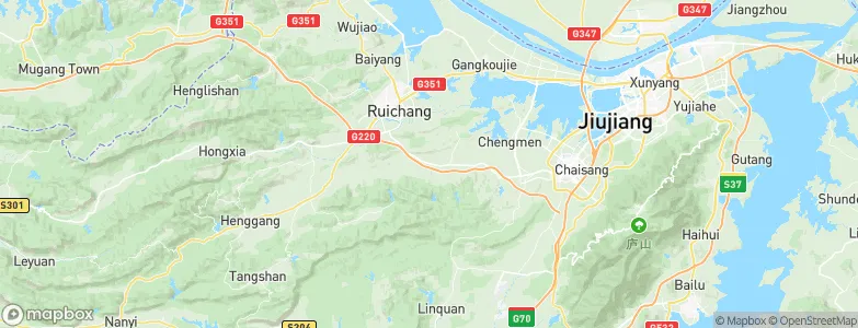 Xintang, China Map
