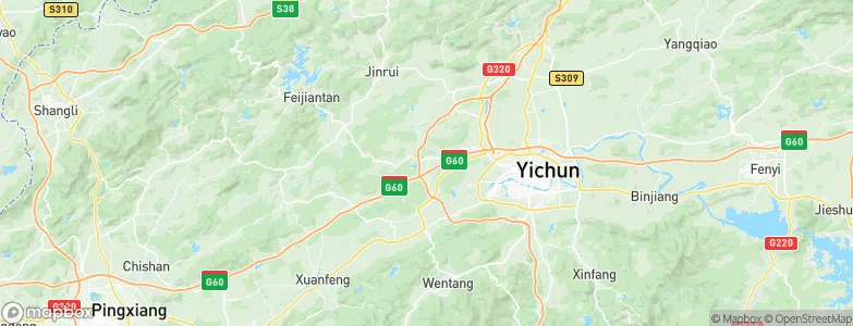 Xintian, China Map