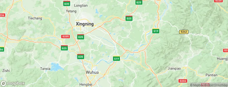 Xinxu, China Map