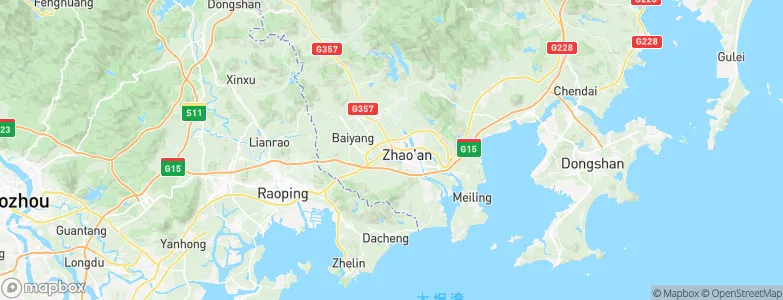 Xinzhai, China Map