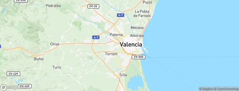 Xirivella, Spain Map