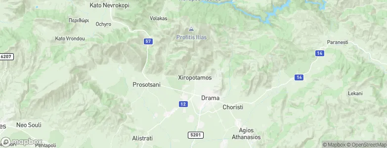Xiropótamos, Greece Map