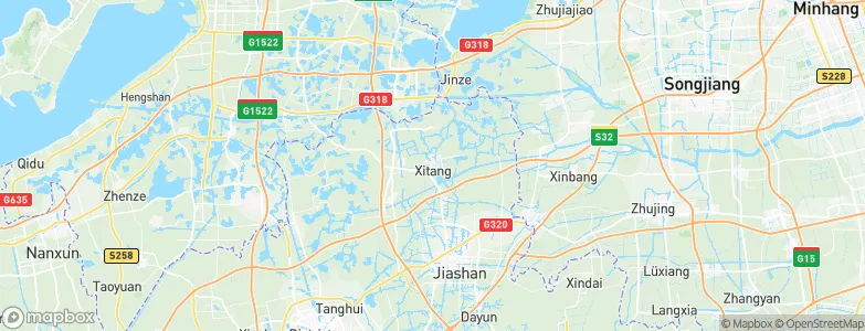 Xitang, China Map