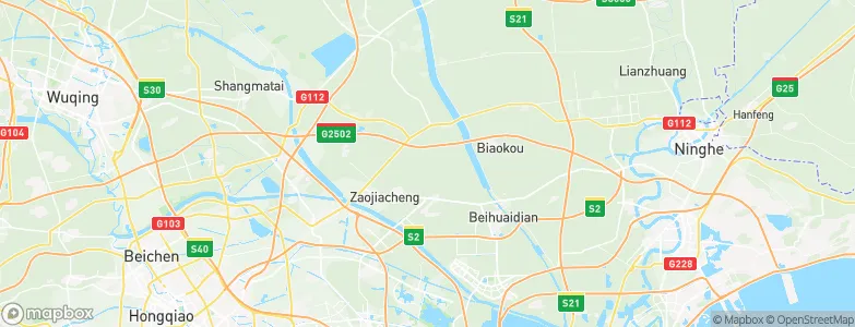 Xitangtuo, China Map