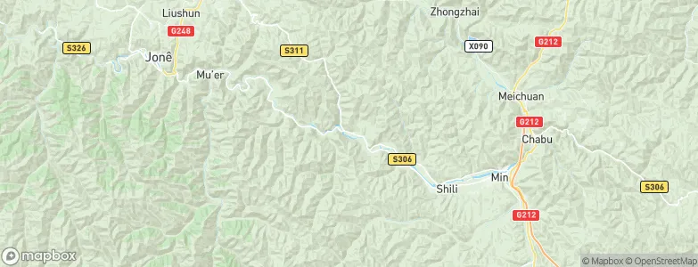 Xizhai, China Map