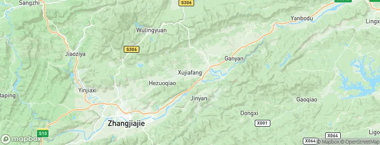 Xujiafang, China Map