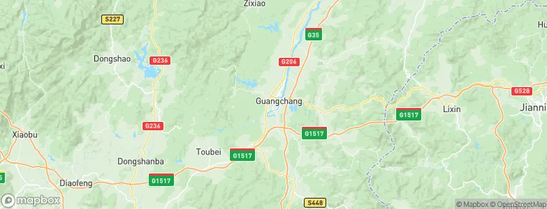 Xujiang, China Map