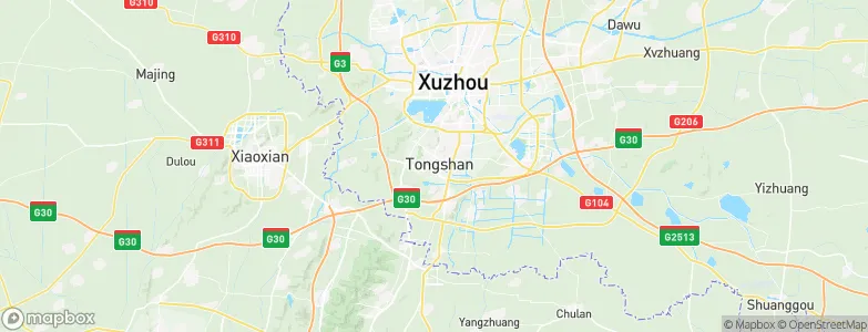 Xuzhou, China Map