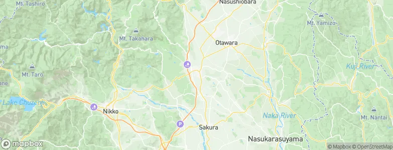 Yaita, Japan Map