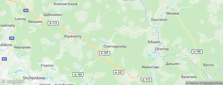 Yakimovo, Russia Map