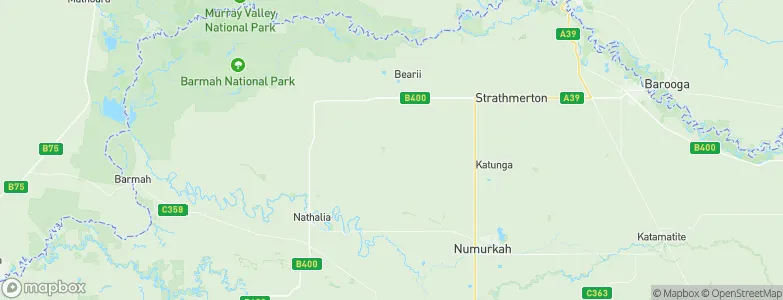 Yalca, Australia Map