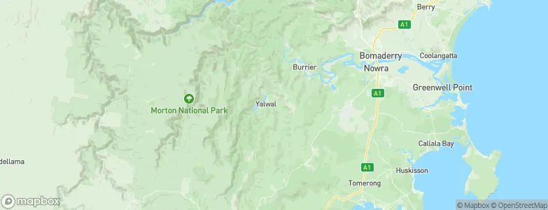 Yalwal, Australia Map