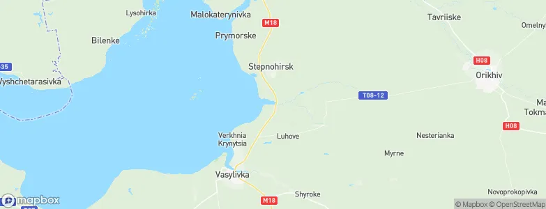Yanchekrak, Ukraine Map