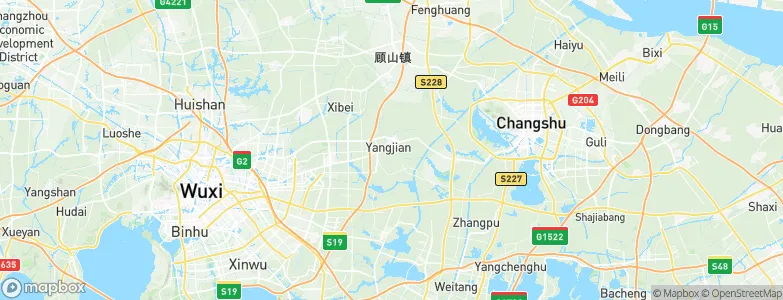 Yangjian, China Map