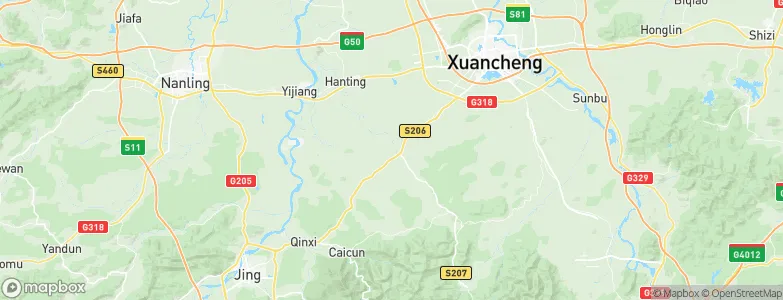 Yangliu, China Map