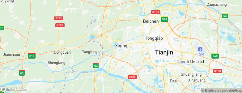 Yangliuqing, China Map