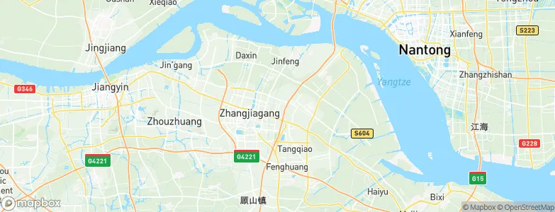 Yangshe, China Map