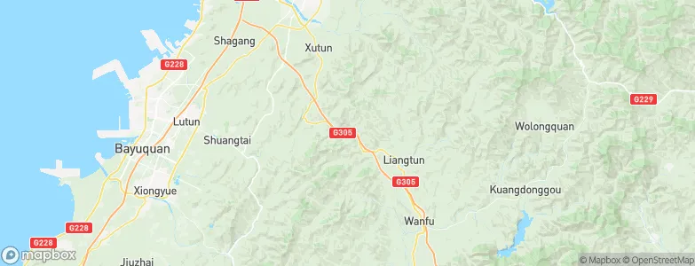 Yangshufang, China Map
