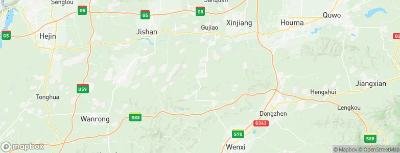 Yangwang, China Map