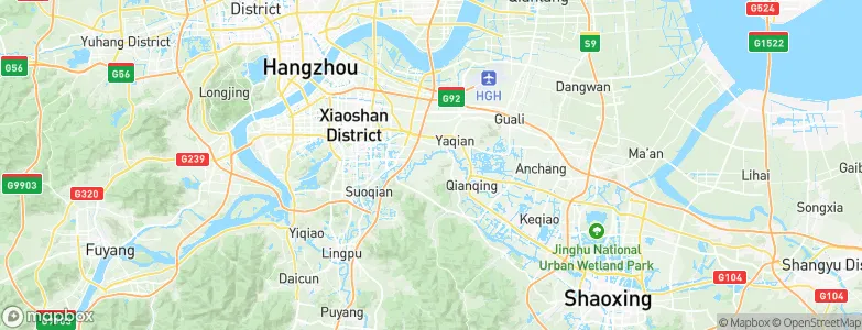 Yangxunqiao, China Map