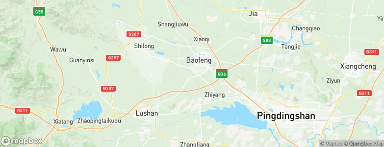 Yangzhuang, China Map