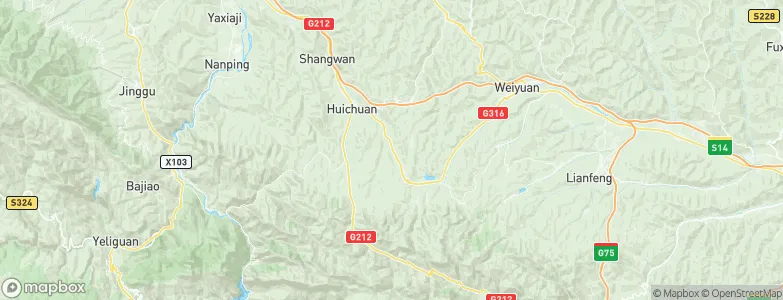 Yangzhuang, China Map