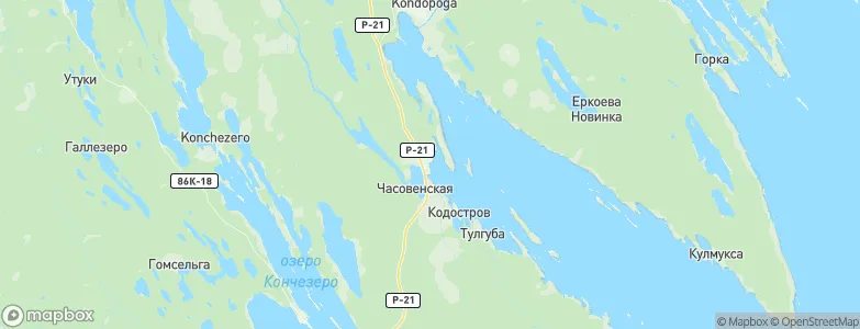 Yanishpole, Russia Map