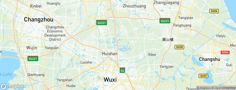 Yanqiao, China Map