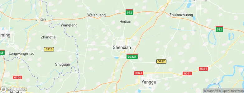 Yanta, China Map