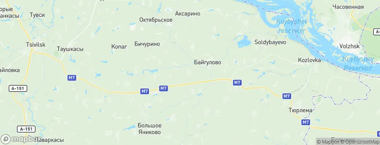 Yantikovo, Russia Map