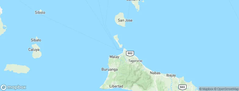 Yapak, Philippines Map