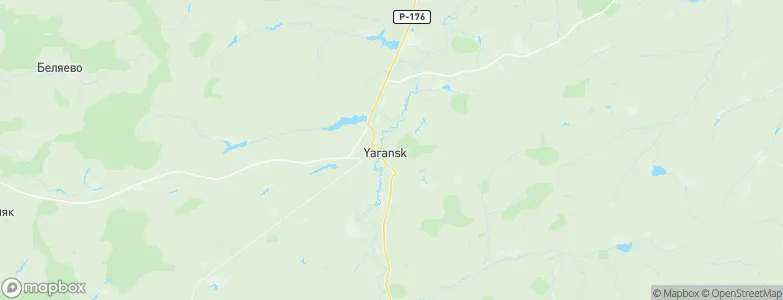 Yaransk, Russia Map