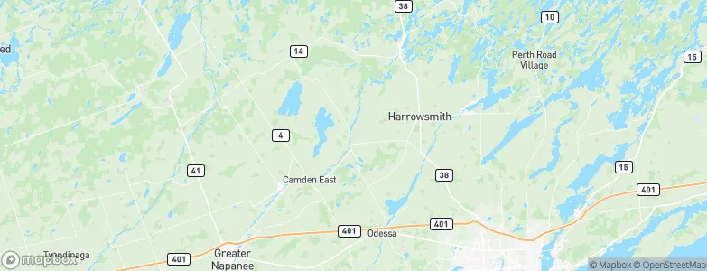 Yarker, Canada Map