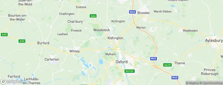 Yarnton, United Kingdom Map