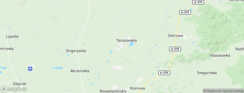 Yaroslavskiy, Russia Map