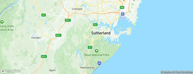 Yarrawarrah, Australia Map