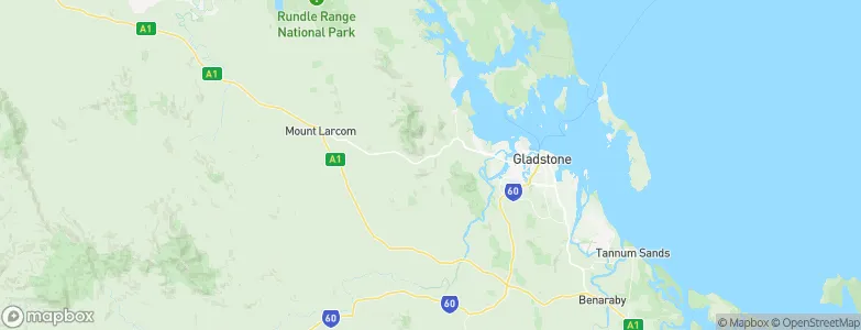 Yarwun, Australia Map