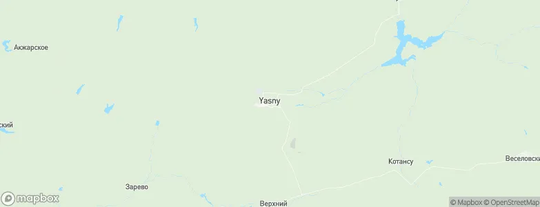 Yasnyy, Russia Map