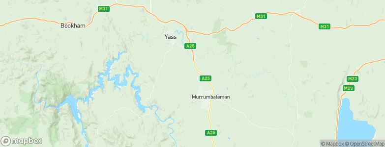 Yass Valley, Australia Map