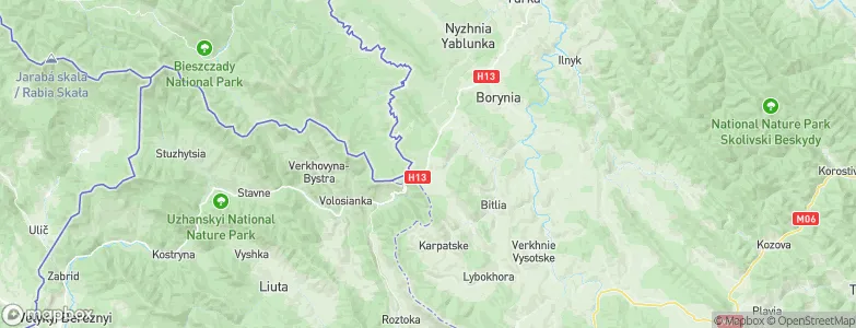 Yavoriv, Ukraine Map