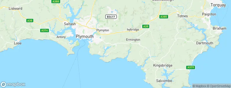 Yealmpton, United Kingdom Map