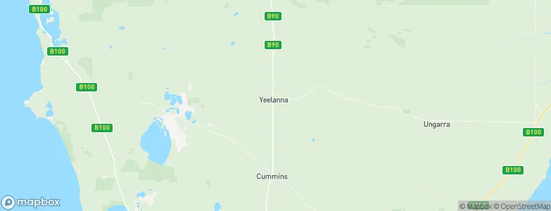 Yeelanna, Australia Map