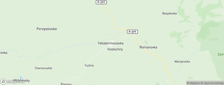 Yekaterinoslavka, Russia Map