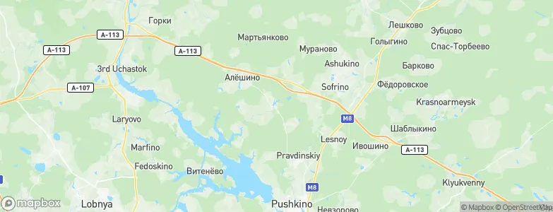 Yel’digino, Russia Map