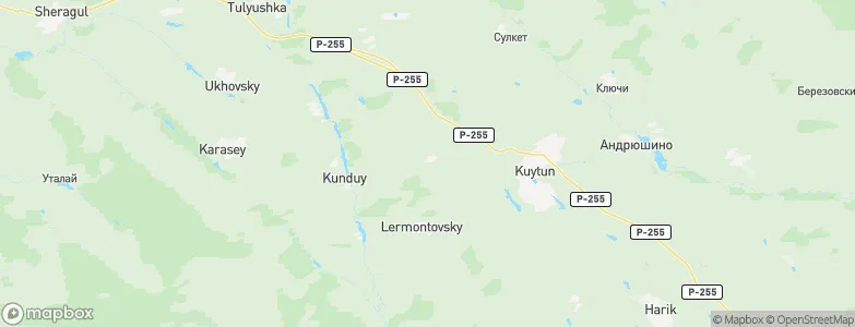 Yelanskiy, Russia Map