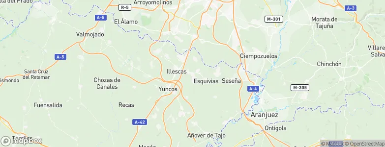 Yeles, Spain Map