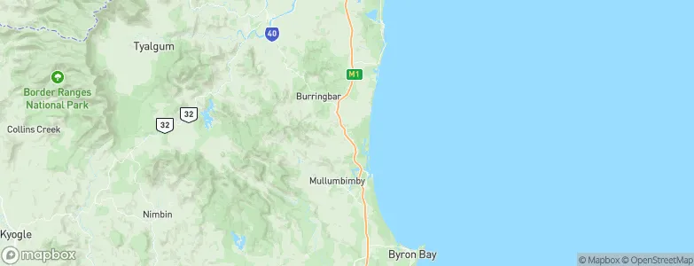 Yelgun, Australia Map