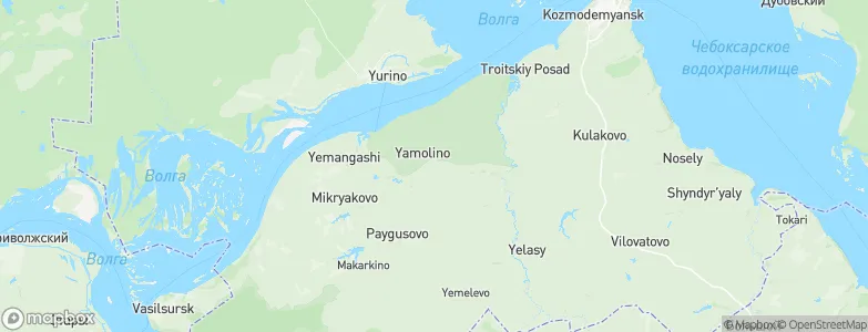 Yemeshevo, Russia Map