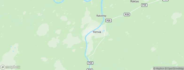 Yemva, Russia Map